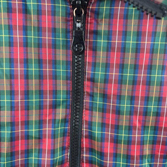 VTG Tail Men's Plaid Golf Windbreaker Jacket Pullover Size L - Picture 4 of 7